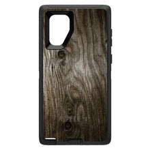 DistinctInk™ OtterBox Defender Series Case for Apple iPhone / Samsung Galaxy / Google Pixel - Brown Weathered Wood Grain Print