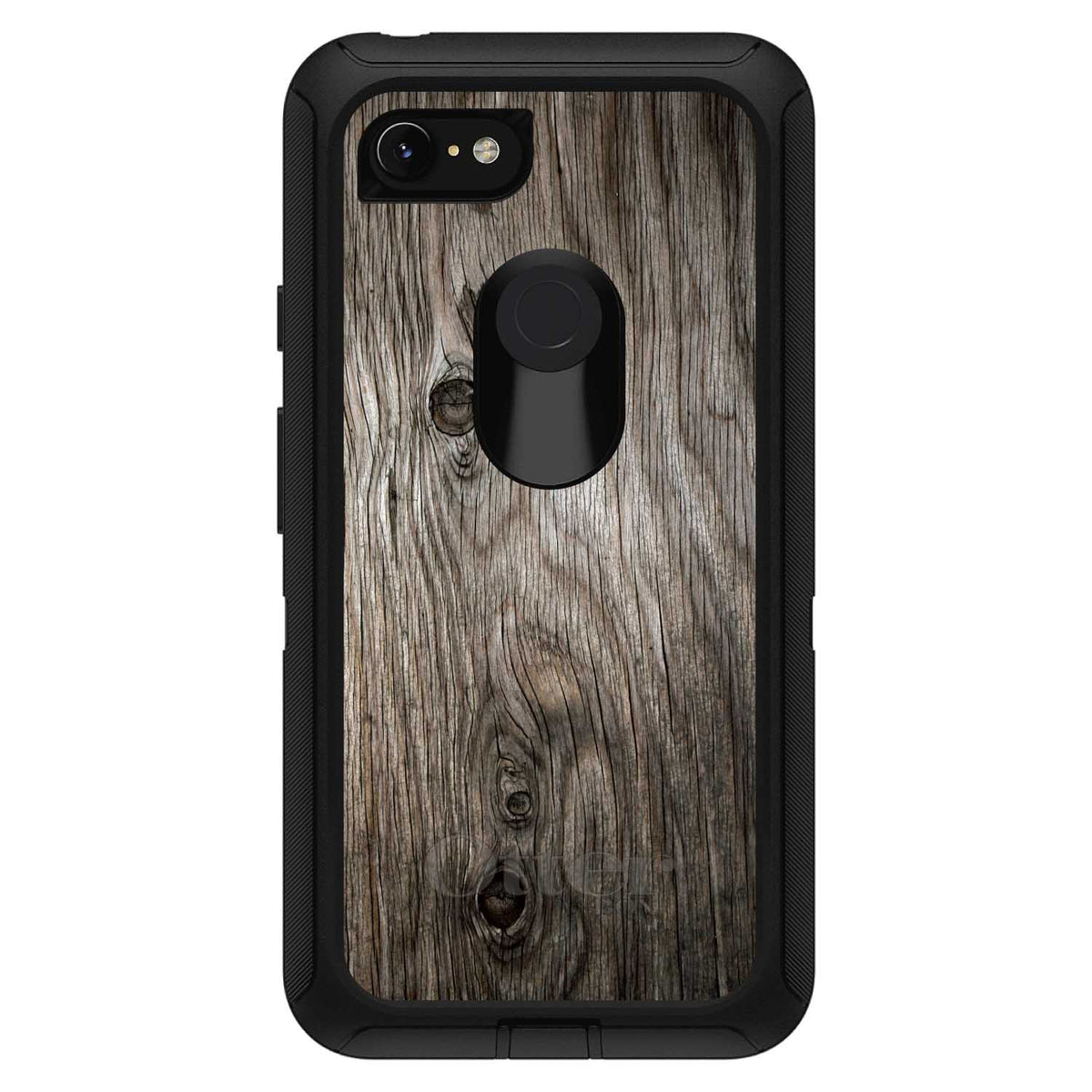 Brown Weathered Wood Grain Print OtterBox Defender Case for iPhone & Galaxy, view 18