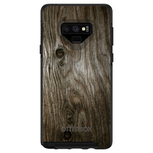 DistinctInk™ OtterBox Symmetry Series Case for Apple iPhone / Samsung Galaxy / Google Pixel - Brown Weathered Wood Grain Print