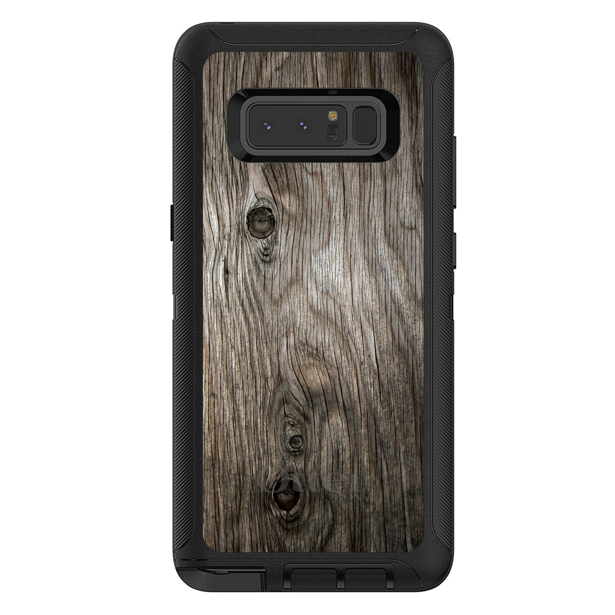 Brown Weathered Wood Grain Print OtterBox Defender Case for iPhone & Galaxy, view 17