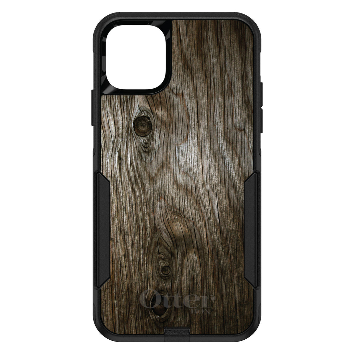 Brown Weathered Wood Grain Print OtterBox Commuter Case for iPhone & Galaxy, view 2