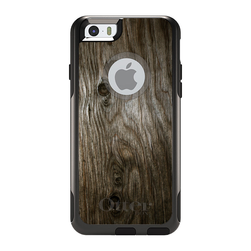 Brown Weathered Wood Grain Print OtterBox Commuter Case for iPhone & Galaxy, view 4