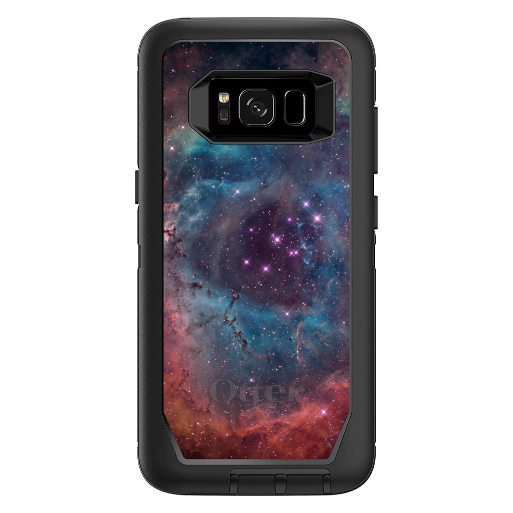 Purple Blue Pink Rosette Nebula OtterBox Defender Case for iPhone & Galaxy, view 12
