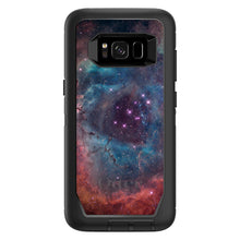 DistinctInk™ OtterBox Defender Series Case for Apple iPhone / Samsung Galaxy / Google Pixel - Purple Blue Pink Rosette Nebula