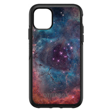 DistinctInk™ OtterBox Symmetry Series Case for Apple iPhone / Samsung Galaxy / Google Pixel - Purple Blue Pink Rosette Nebula