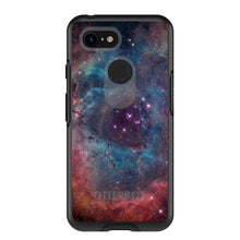 DistinctInk™ OtterBox Symmetry Series Case for Apple iPhone / Samsung Galaxy / Google Pixel - Purple Blue Pink Rosette Nebula
