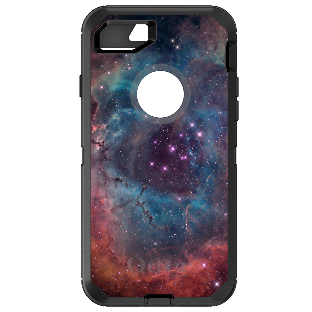Purple Blue Pink Rosette Nebula OtterBox Defender Case for iPhone & Galaxy