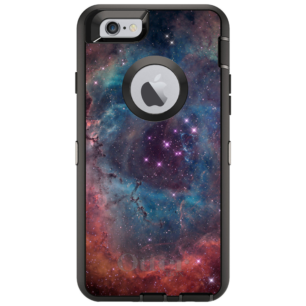 Purple Blue Pink Rosette Nebula OtterBox Defender Case for iPhone & Galaxy, view 4