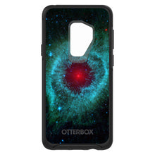 DistinctInk™ OtterBox Symmetry Series Case for Apple iPhone / Samsung Galaxy / Google Pixel - Blue Teal Black Helix Nebula