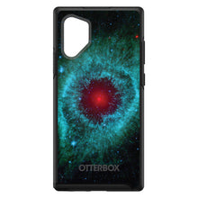 DistinctInk™ OtterBox Symmetry Series Case for Apple iPhone / Samsung Galaxy / Google Pixel - Blue Teal Black Helix Nebula