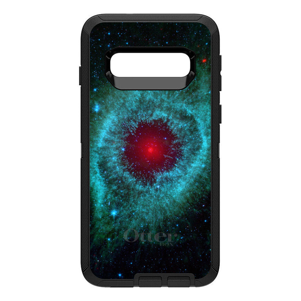 Blue Teal Black Helix Nebula OtterBox Defender Case for iPhone & Galaxy, view 9