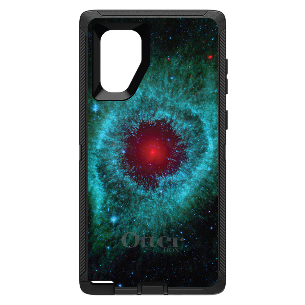 Blue Teal Black Helix Nebula OtterBox Defender Case for iPhone & Galaxy, view 14