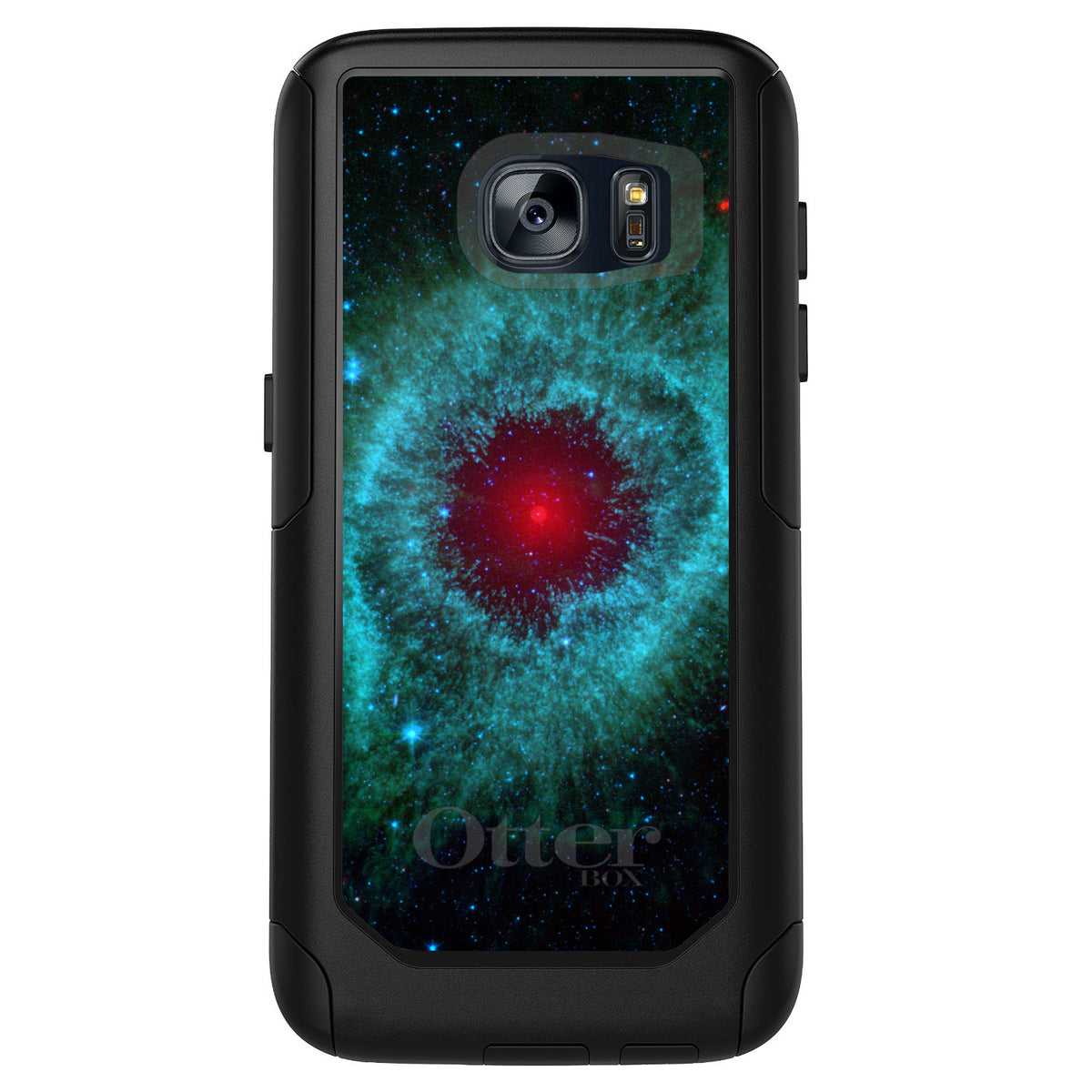 Blue Teal Black Helix Nebula OtterBox Commuter Case for iPhone & Galaxy, view 11