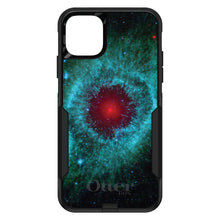 DistinctInk OtterBox Commuter Series Case for Apple iPhone or Samsung Galaxy - Blue Teal Black Helix Nebula