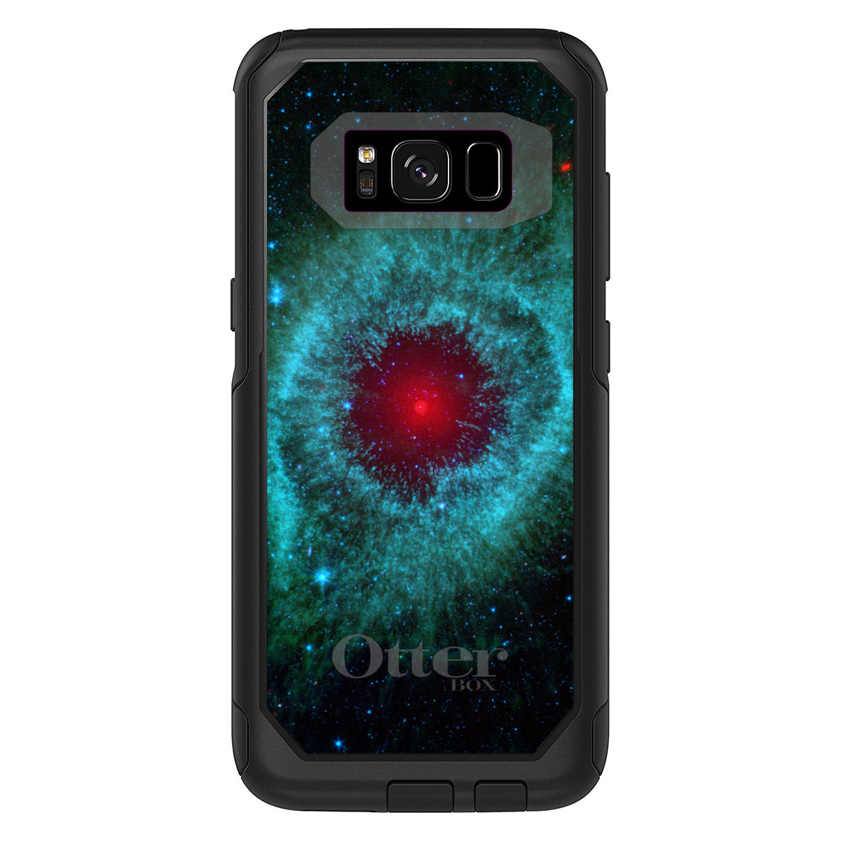 Blue Teal Black Helix Nebula OtterBox Commuter Case for iPhone & Galaxy, view 10