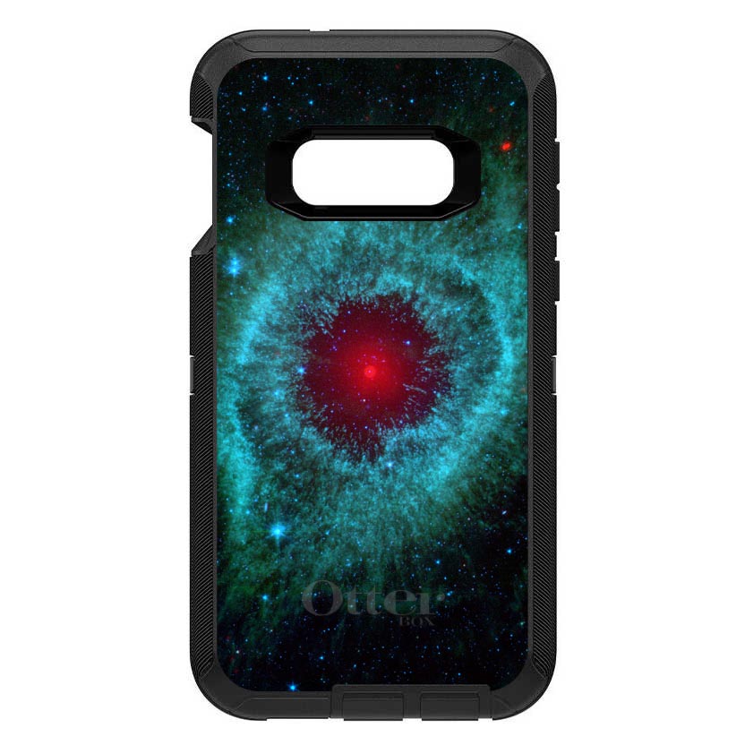 Blue Teal Black Helix Nebula OtterBox Defender Case for iPhone & Galaxy, view 10