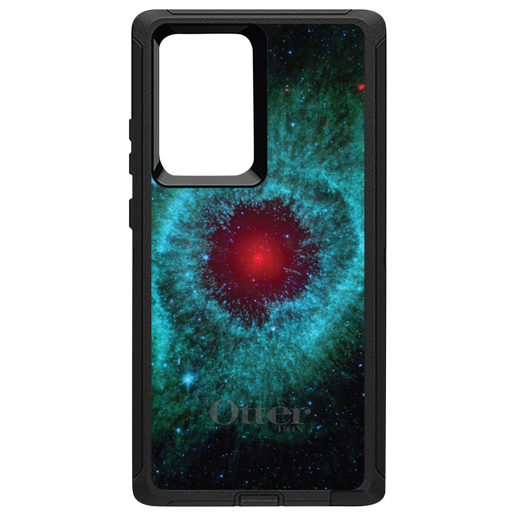 Blue Teal Black Helix Nebula OtterBox Defender Case for iPhone & Galaxy, view 13