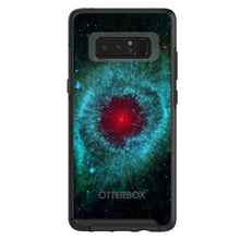 DistinctInk™ OtterBox Symmetry Series Case for Apple iPhone / Samsung Galaxy / Google Pixel - Blue Teal Black Helix Nebula