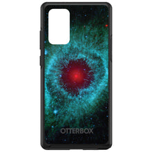 DistinctInk™ OtterBox Symmetry Series Case for Apple iPhone / Samsung Galaxy / Google Pixel - Blue Teal Black Helix Nebula