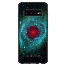 DistinctInk™ OtterBox Symmetry Series Case for Apple iPhone / Samsung Galaxy / Google Pixel - Blue Teal Black Helix Nebula