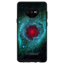 DistinctInk™ OtterBox Symmetry Series Case for Apple iPhone / Samsung Galaxy / Google Pixel - Blue Teal Black Helix Nebula