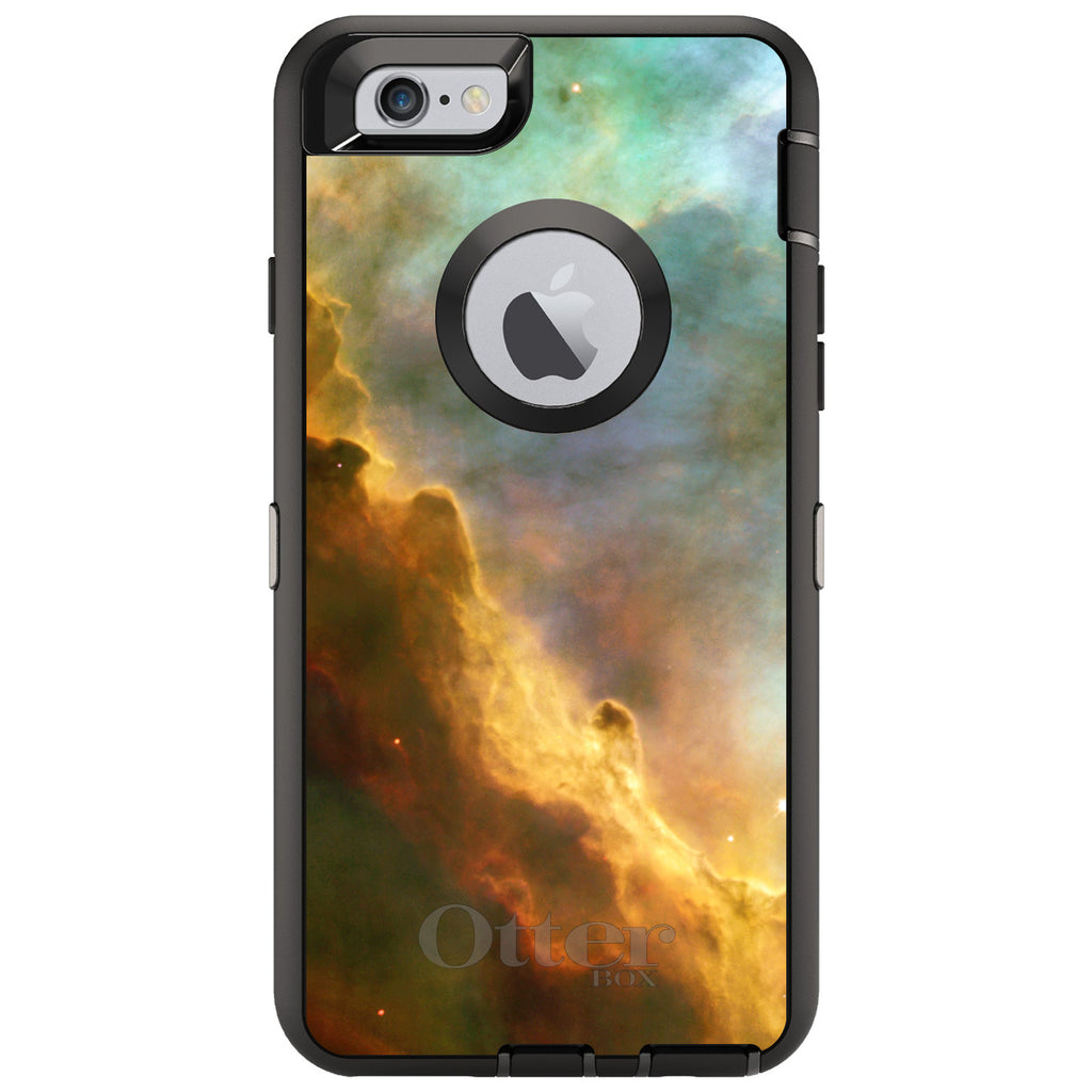 Blue Orange Red Omega Nebula OtterBox Defender Case for iPhone & Galaxy, view 4