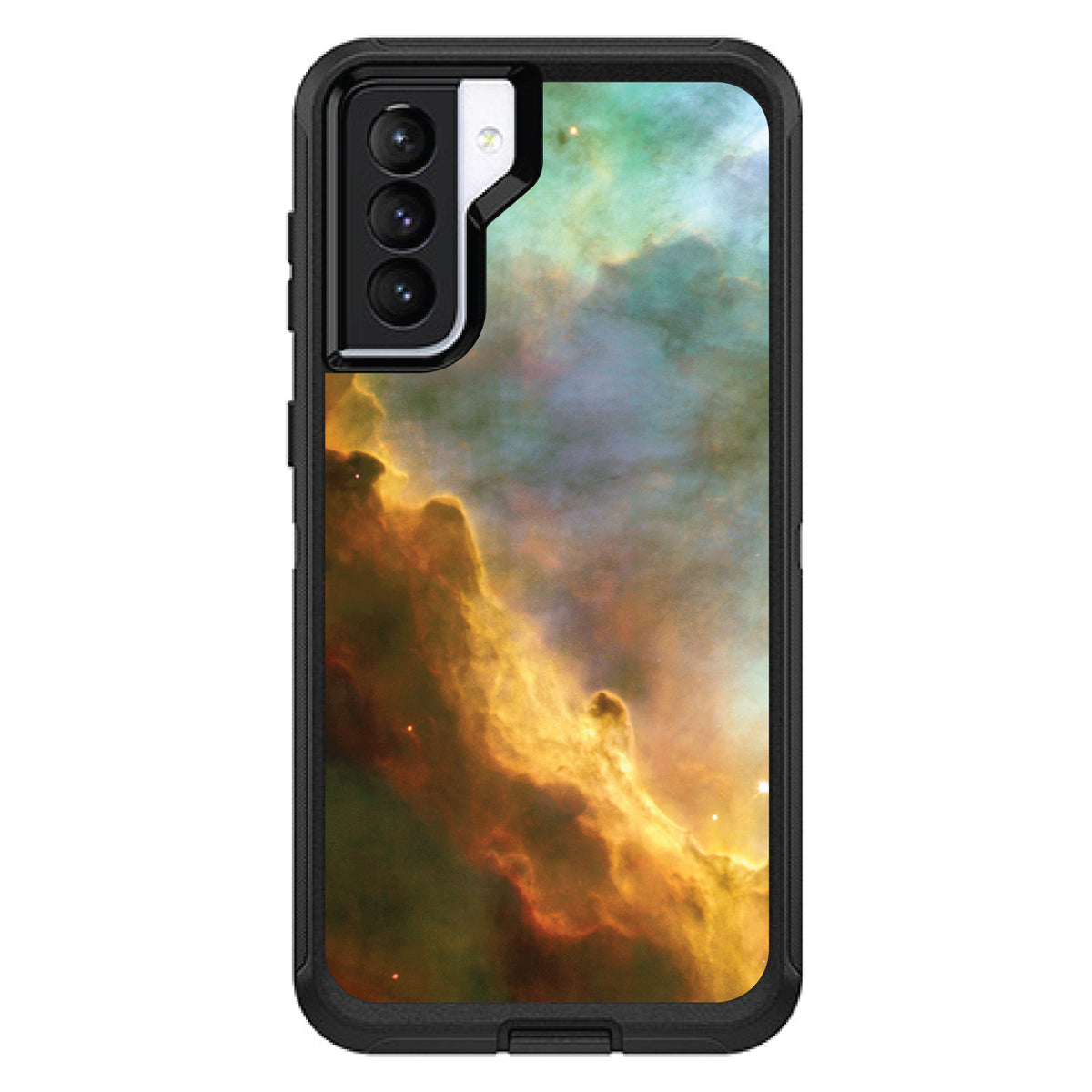 Blue Orange Red Omega Nebula OtterBox Defender Case for iPhone & Galaxy, view 6