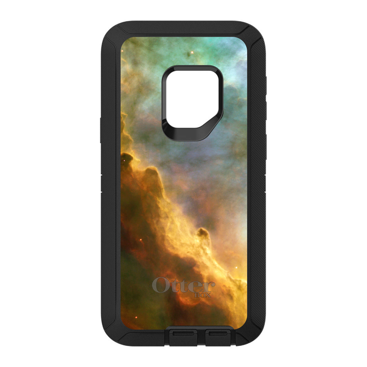 Blue Orange Red Omega Nebula OtterBox Defender Case for iPhone & Galaxy, view 11