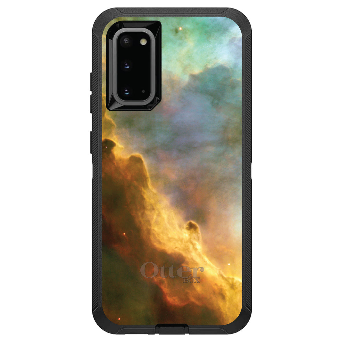 Blue Orange Red Omega Nebula OtterBox Defender Case for iPhone & Galaxy, view 8