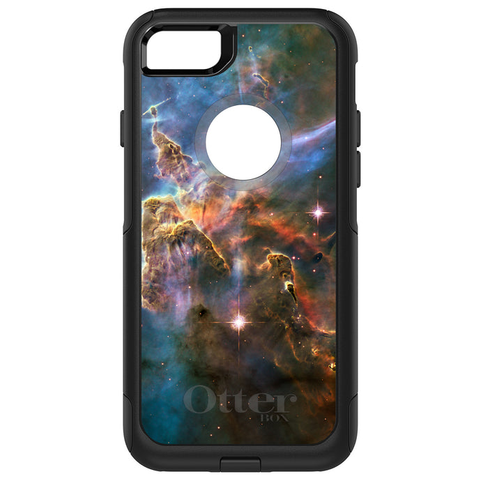 DistinctInk OtterBox Commuter Series Case for Apple iPhone or Samsung Galaxy - Blue Pink Orange Carina Nebula