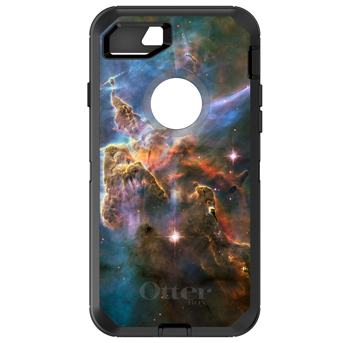 Blue Pink Orange Carina Nebula OtterBox Defender Case for iPhone & Galaxy
