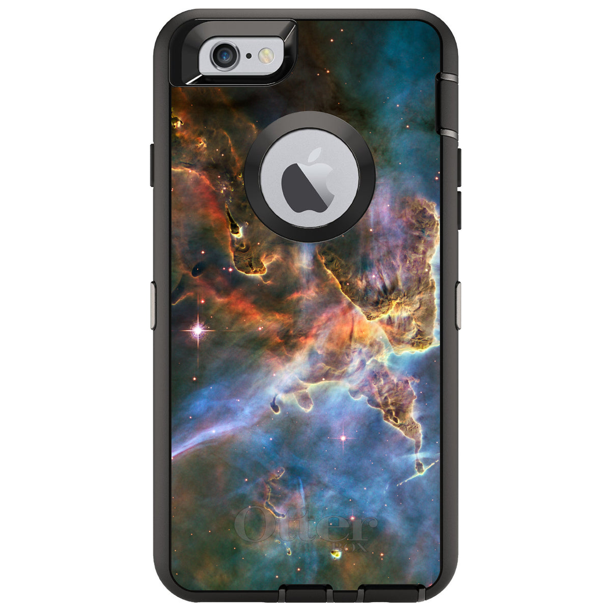 Blue Pink Orange Carina Nebula OtterBox Defender Case for iPhone & Galaxy, view 4