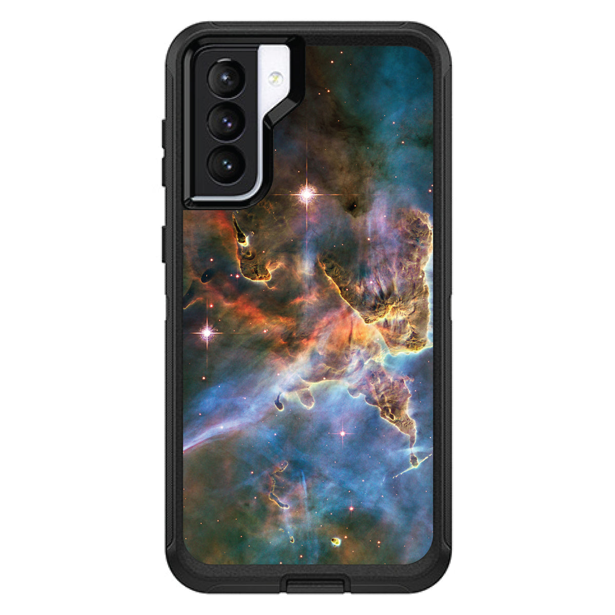 Blue Pink Orange Carina Nebula OtterBox Defender Case for iPhone & Galaxy, view 5