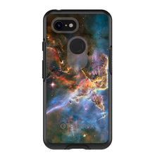 DistinctInk™ OtterBox Symmetry Series Case for Apple iPhone / Samsung Galaxy / Google Pixel - Blue Pink Orange Carina Nebula