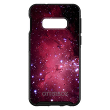 DistinctInk™ OtterBox Symmetry Series Case for Apple iPhone / Samsung Galaxy / Google Pixel - Hot Pink Black Stars Nebula