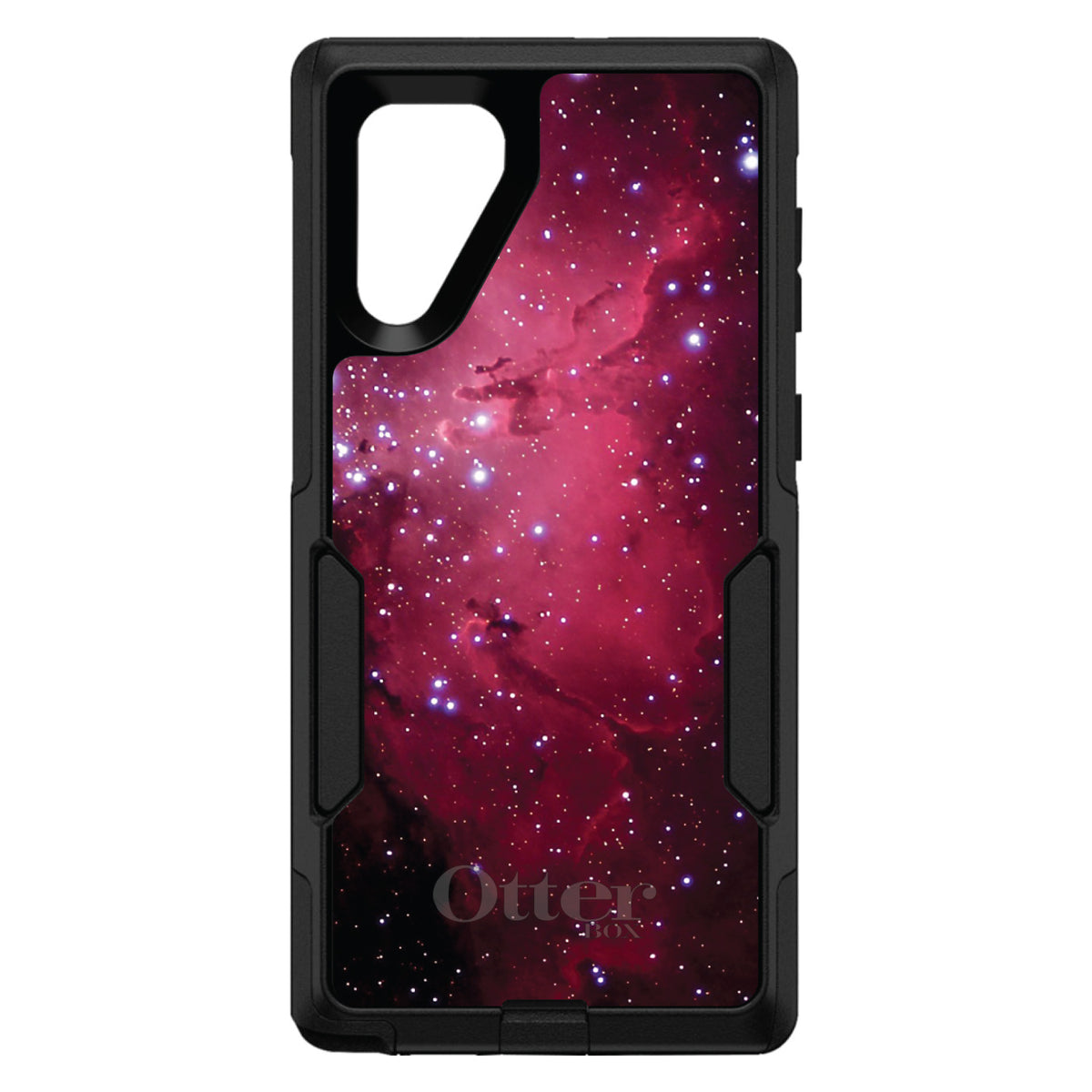 Hot Pink Black Stars Nebula OtterBox Commuter Case for iPhone & Galaxy, view 13