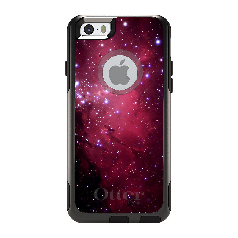 Hot Pink Black Stars Nebula OtterBox Commuter Case for iPhone & Galaxy, view 4