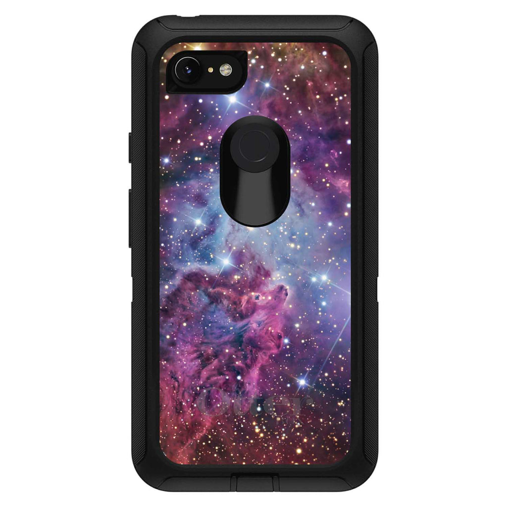 Pink Purple Blue Fox Fur Nebula OtterBox Defender Case for iPhone & Galaxy, view 18