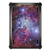 DistinctInk™ OtterBox Defender Series Case for Apple iPad / iPad Pro / iPad Air / iPad Mini - Pink Purple Blue Fox Fur Nebula