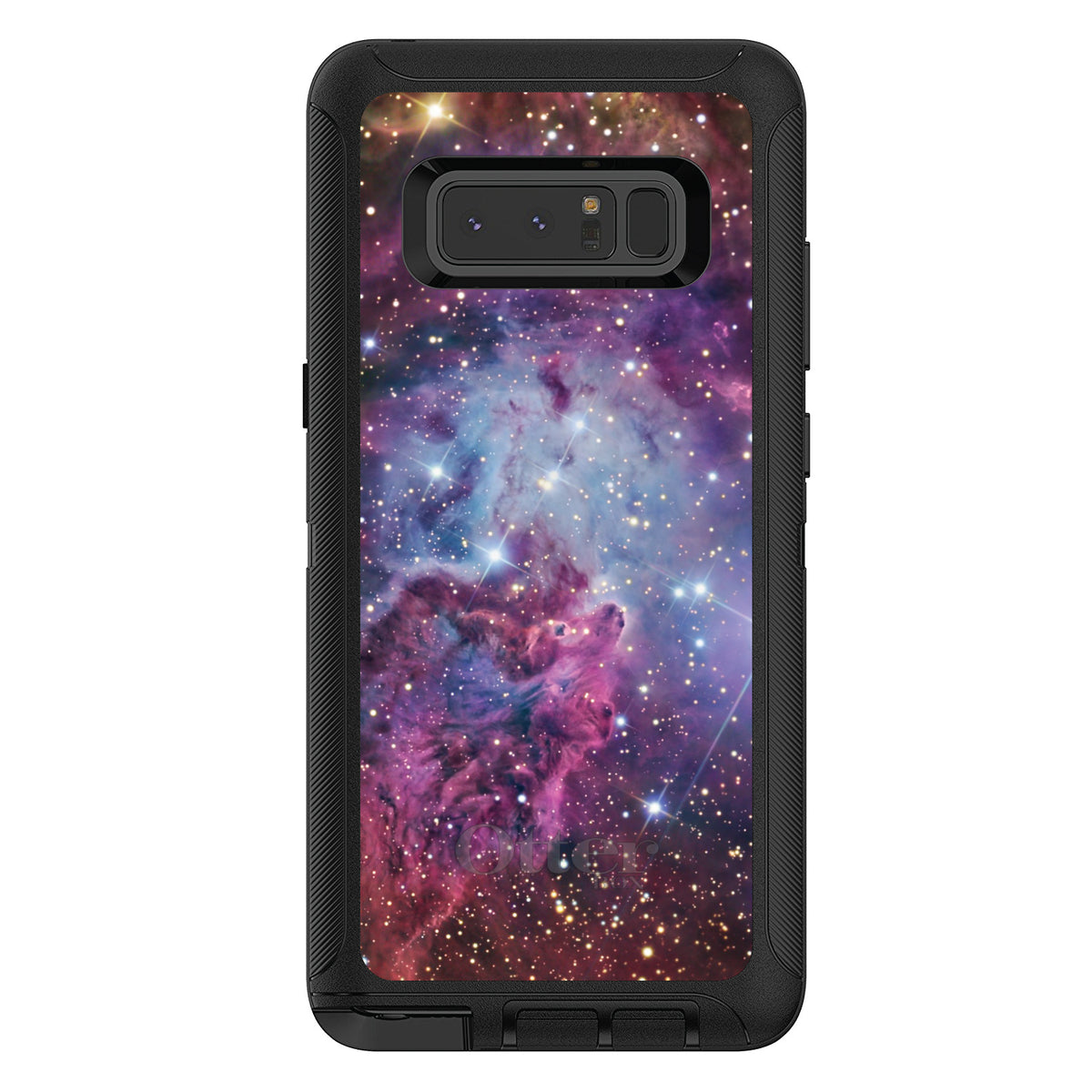 Pink Purple Blue Fox Fur Nebula OtterBox Defender Case for iPhone & Galaxy, view 17