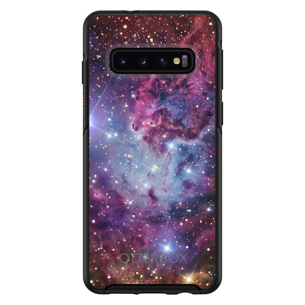 Pink Purple Blue Fox Fur Nebula OtterBox Symmetry Case for iPhone & Galaxy, view 6