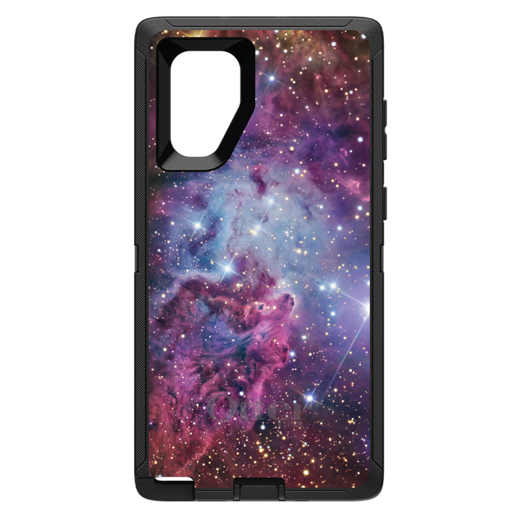 Pink Purple Blue Fox Fur Nebula OtterBox Defender Case for iPhone & Galaxy, view 15