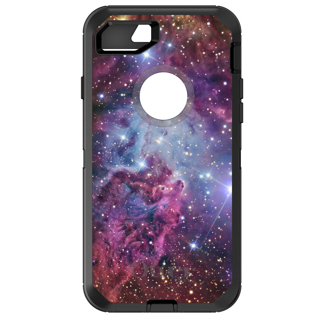 Pink Purple Blue Fox Fur Nebula OtterBox Defender Case for iPhone & Galaxy