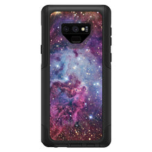 DistinctInk™ OtterBox Commuter Series Case for Apple iPhone or Samsung Galaxy - Pink Purple Blue Fox Fur Nebula