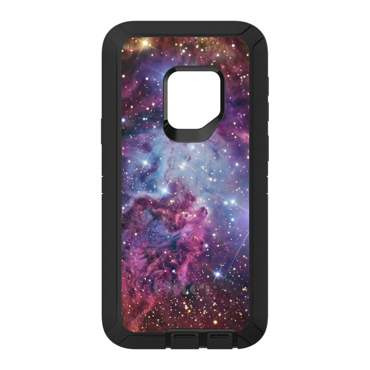 Pink Purple Blue Fox Fur Nebula OtterBox Defender Case for iPhone & Galaxy, view 11
