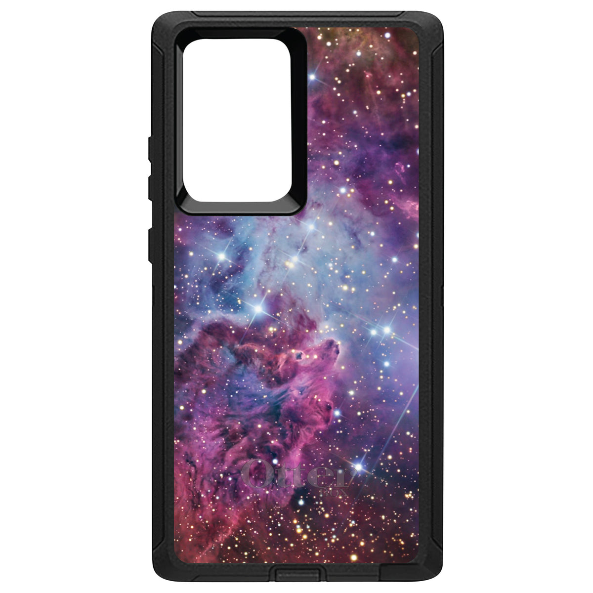 Pink Purple Blue Fox Fur Nebula OtterBox Defender Case for iPhone & Galaxy, view 13