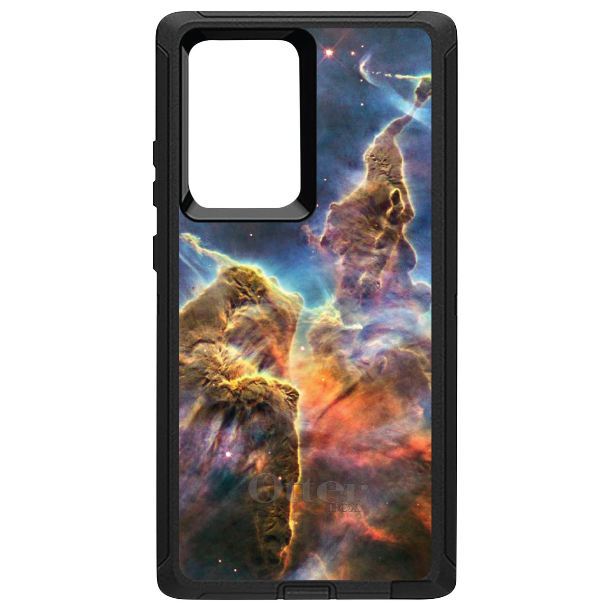 Blue Yellow Orange Carina Nebula OtterBox Defender Case for iPhone & Galaxy, view 13