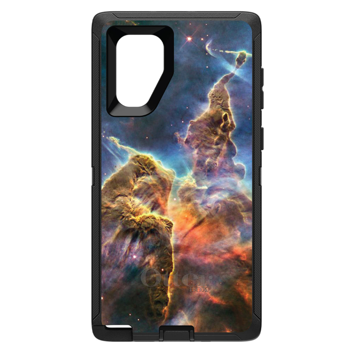 Blue Yellow Orange Carina Nebula OtterBox Defender Case for iPhone & Galaxy, view 14