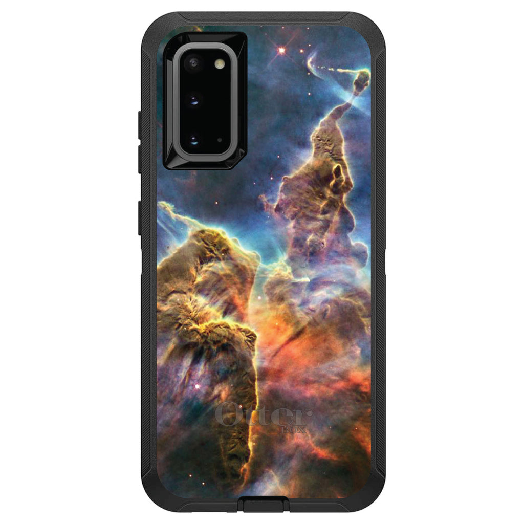 Blue Yellow Orange Carina Nebula OtterBox Defender Case for iPhone & Galaxy, view 8