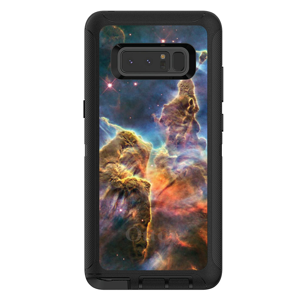 Blue Yellow Orange Carina Nebula OtterBox Defender Case for iPhone & Galaxy, view 17